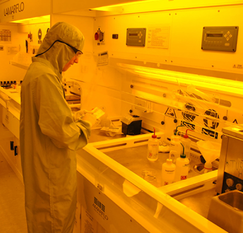 Clean Room for IC Fabrication 